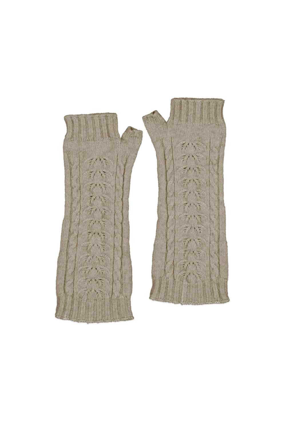 Possum Merino Cable Glovelet