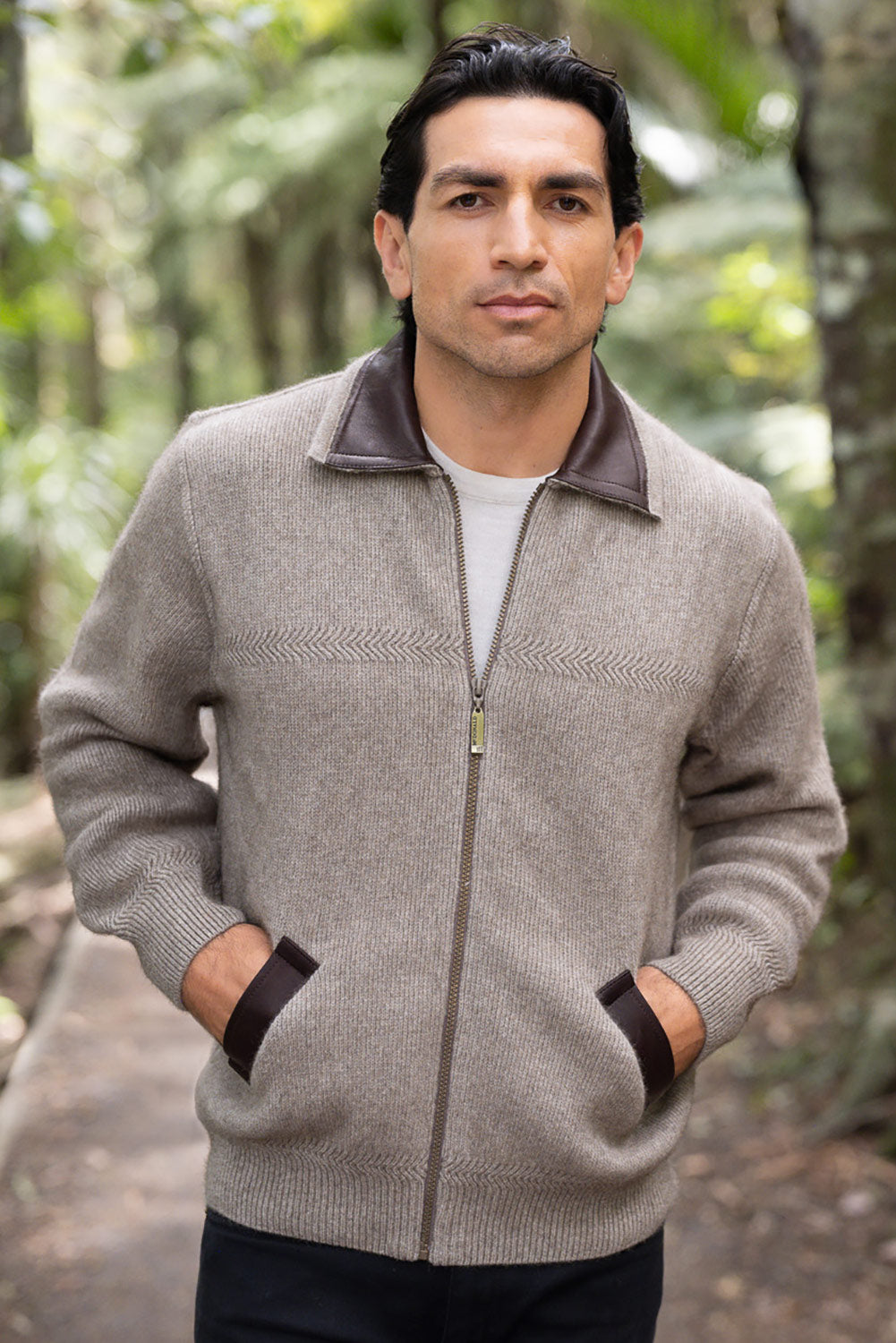 Lambskin Collar Jacket