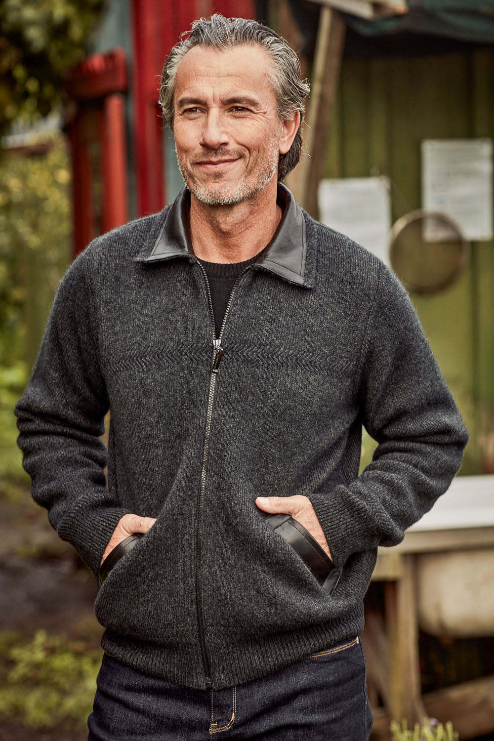 Lambskin Collar Jacket