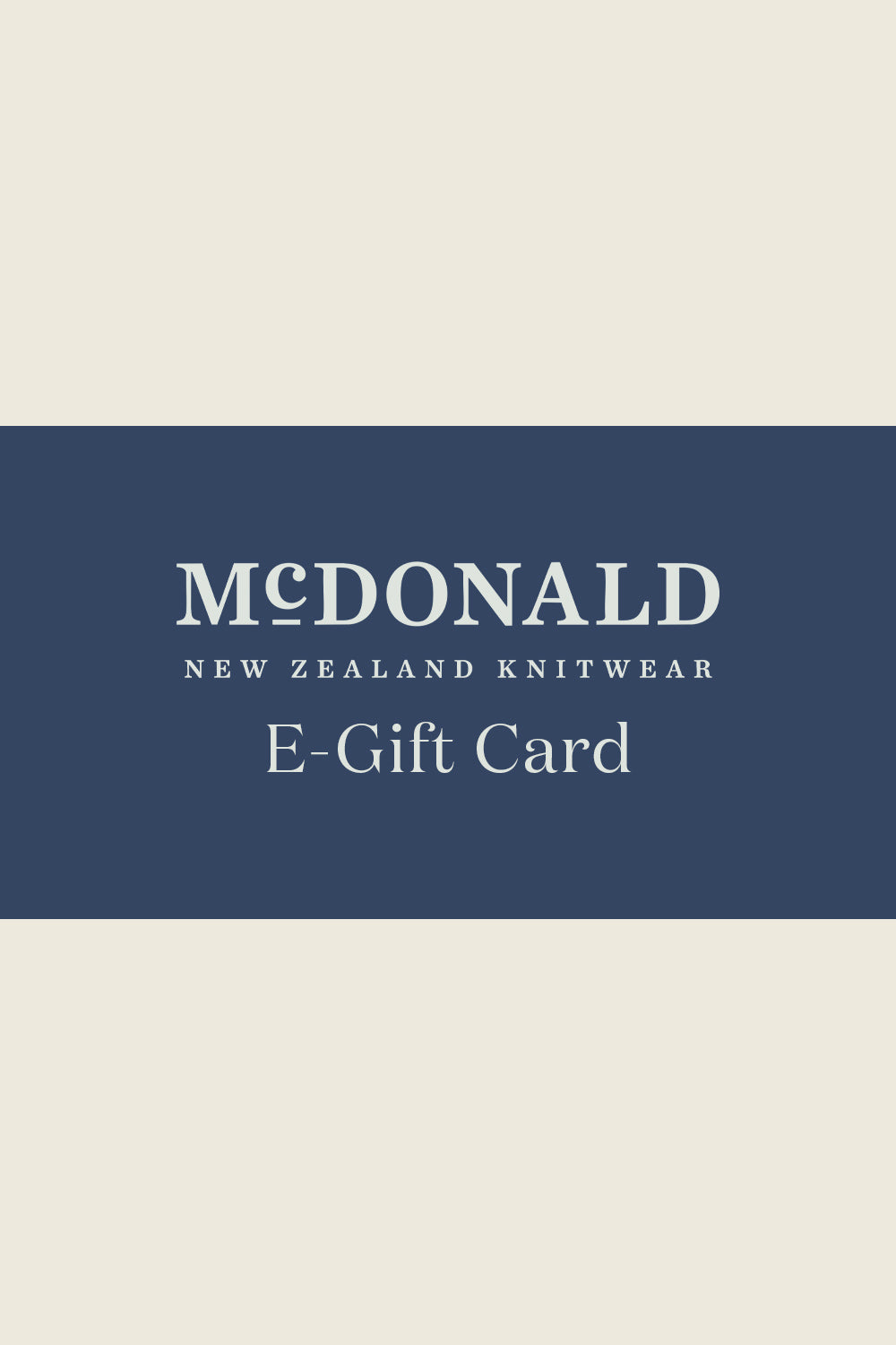 McDonald NZ Gift Card