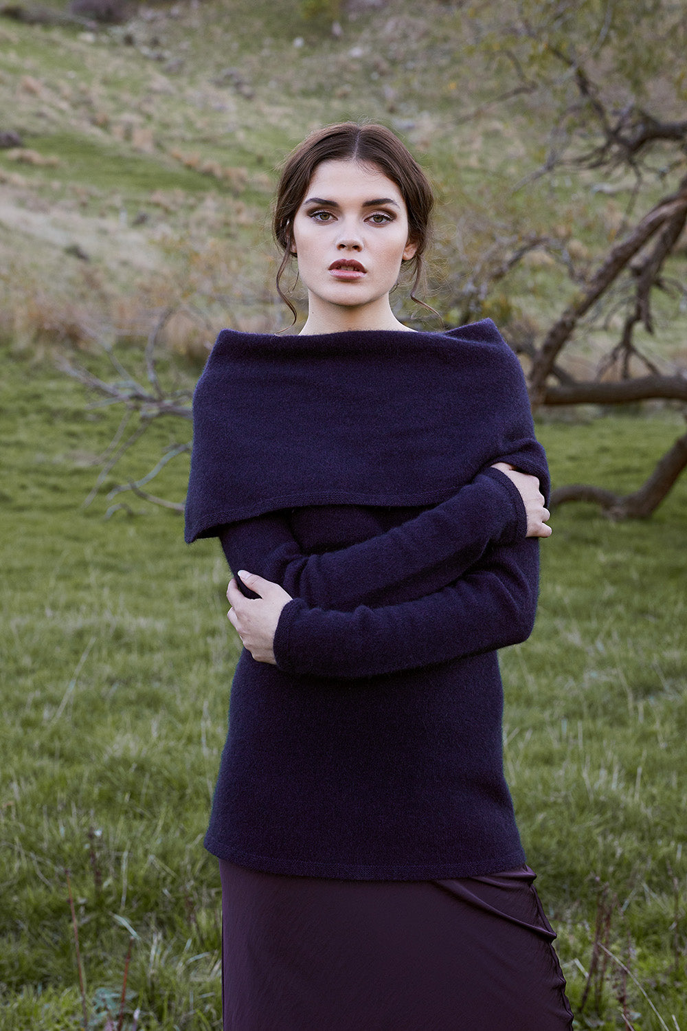 Origami Neck Sweater